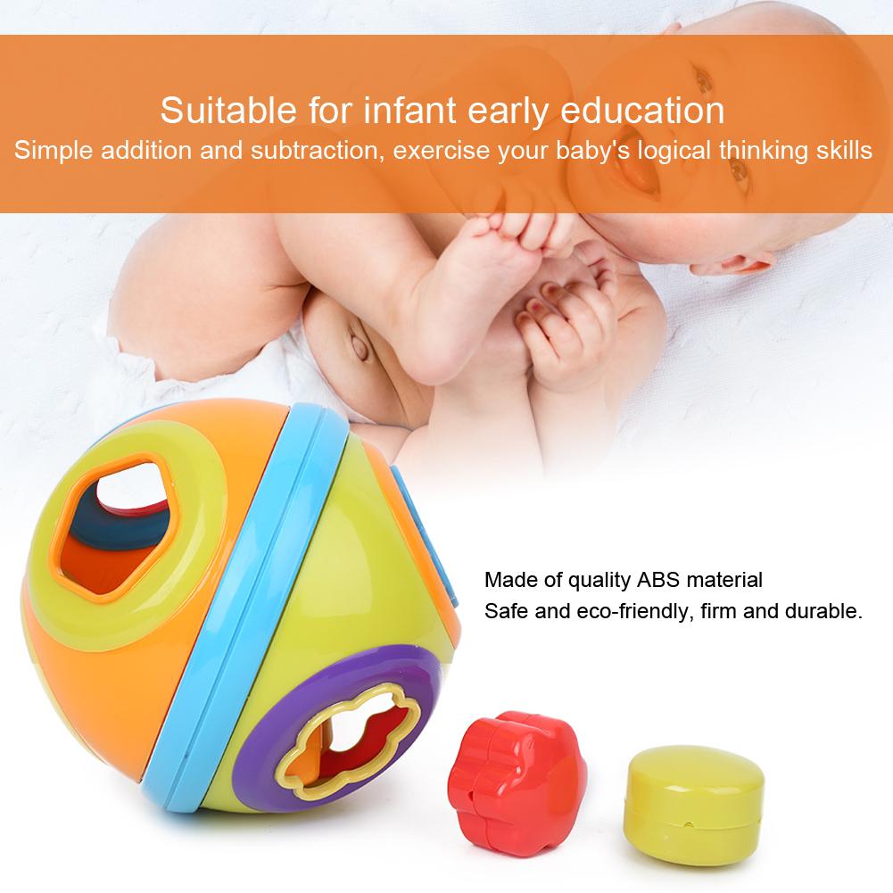 Baby Building Blocks Infant Geometric Figure Blocks Puzzle Game Grasp Early Education Toy#313