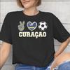 Curacao Football Apparel Unisex T Shirts Cotton Tee Printed Tshirt Clothing