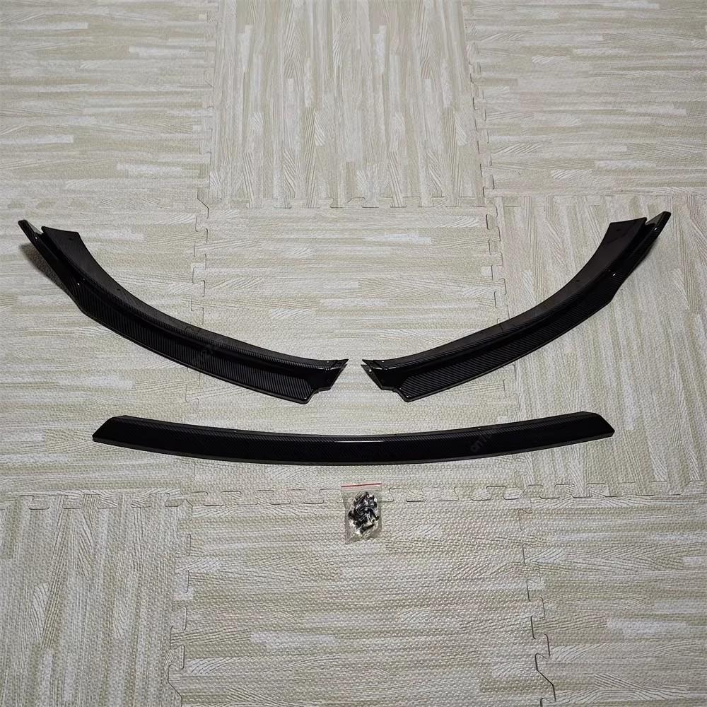 Maxton Style Car Front Bumper Splitter Lip Diffuser Body Kit ABS Spoiler Guard For VW Golf 6 MK6 Standard TSI TDI MPI 2008-2013