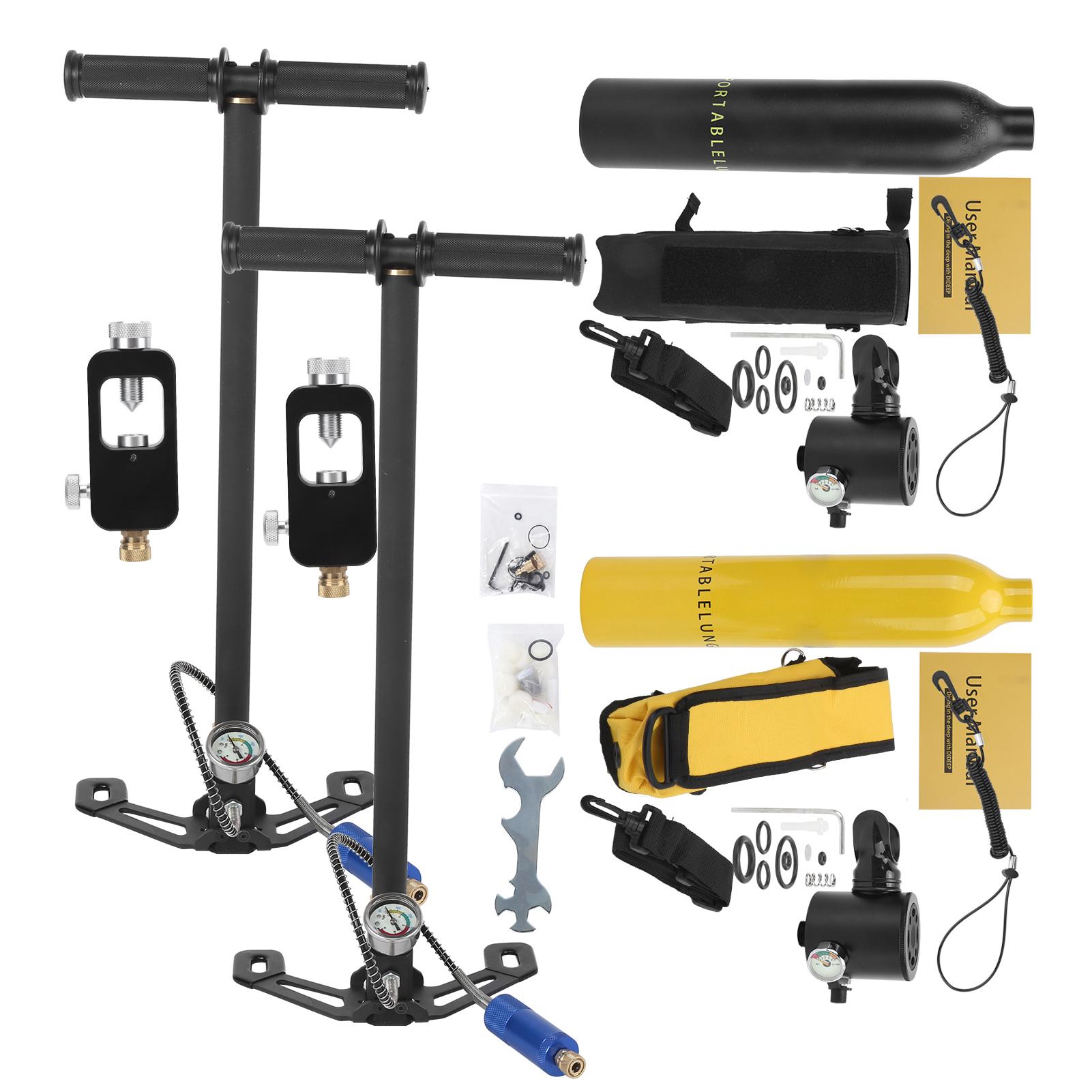 

DIDEEP 0,5 л кислородный баллон подводный бризер набор для дайвинга и для обучения дайвингу