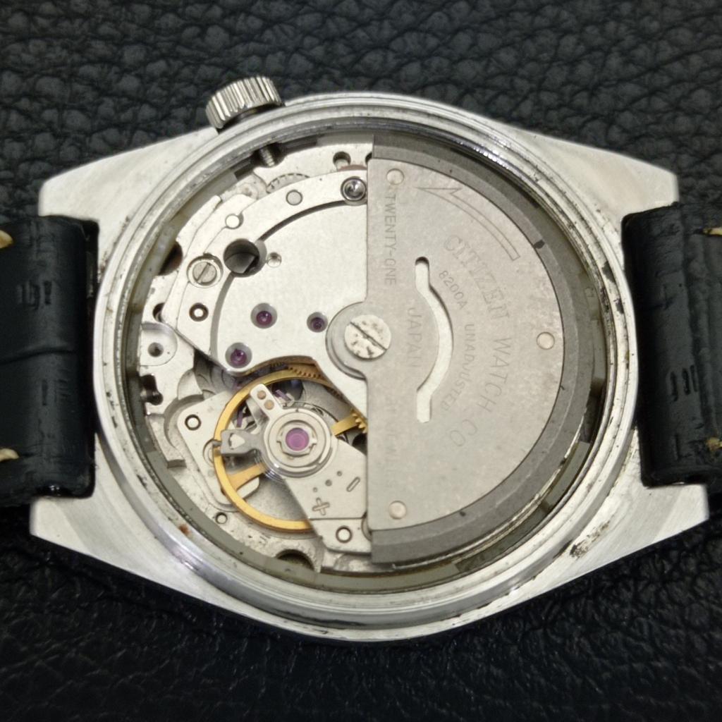 AUTOMATIC VINTAGE CITIZEN 8200 JAPAN MENS ORIGINAL DIAL WATCH a702149-5 R208-a702149