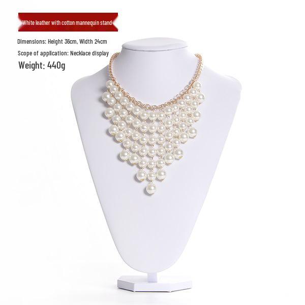 Pendant Necklace Display Stand Mannequin Jewelry Holder