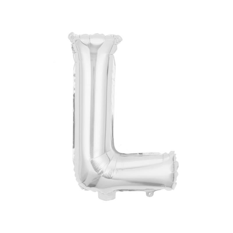 Skinny 32-Inch Rose Gold Letter Balloon Birthday Party Decoration Aluminum Film Balloon Silver Gold Helium Floating In The Air