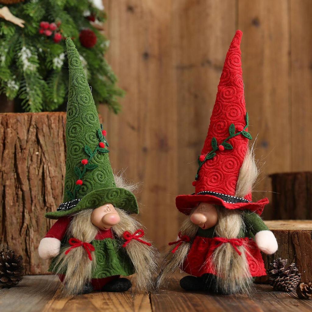 Christmas Decorations Christmas Big Nose Faceless Santa Dwarf Dolls Christmas Decoration Gnomes Plus