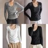 Moisturewicking Modale Long Sleeve T Shirt For Women With Slim Fit Comfort For Autumn Casual Wear