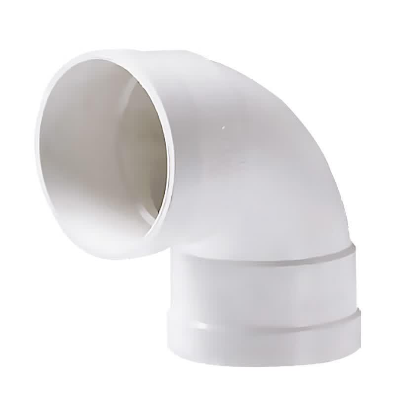 Feiluan 90° PVC Drain Pipe Elbow Fitting