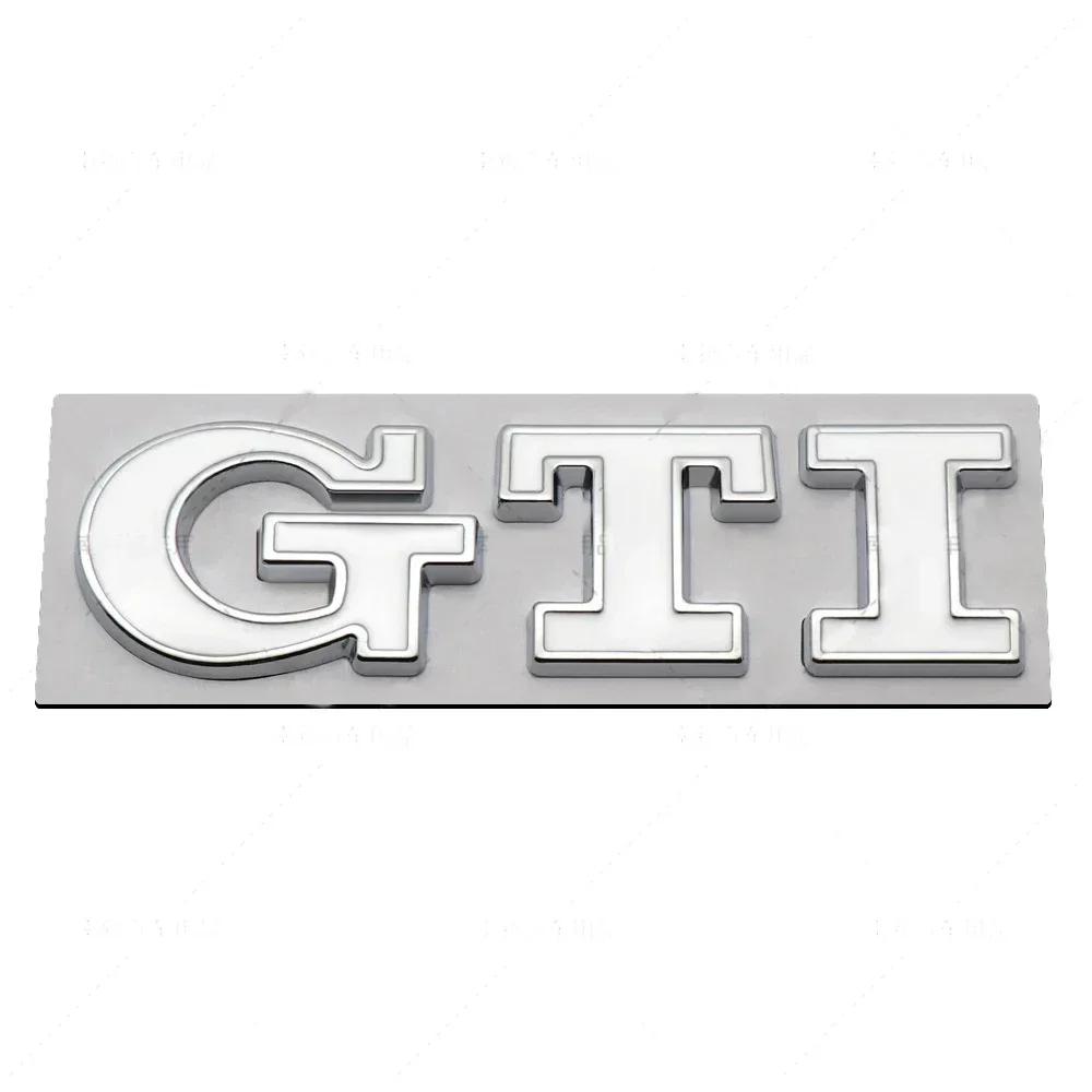 2026 New For VW VOLKSWAGEN for Volkswagen VW Metal GTI Logo Car Rear Trunk Emblem Side Sticker Golf 4 5 6 7 8 Polo Jetta Tiguan