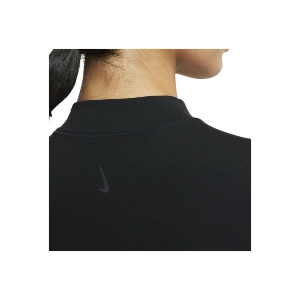 Nike Solid Color Slim Fit Zip Jacket Women Jackets Black DD5534-010