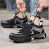 Women's Breathable Steel Toe Safety Shoes - Lightweight, Comfortable, Wear-Resistant, Anti-Smash & Anti-Puncture, Ideal for Summer Work.
