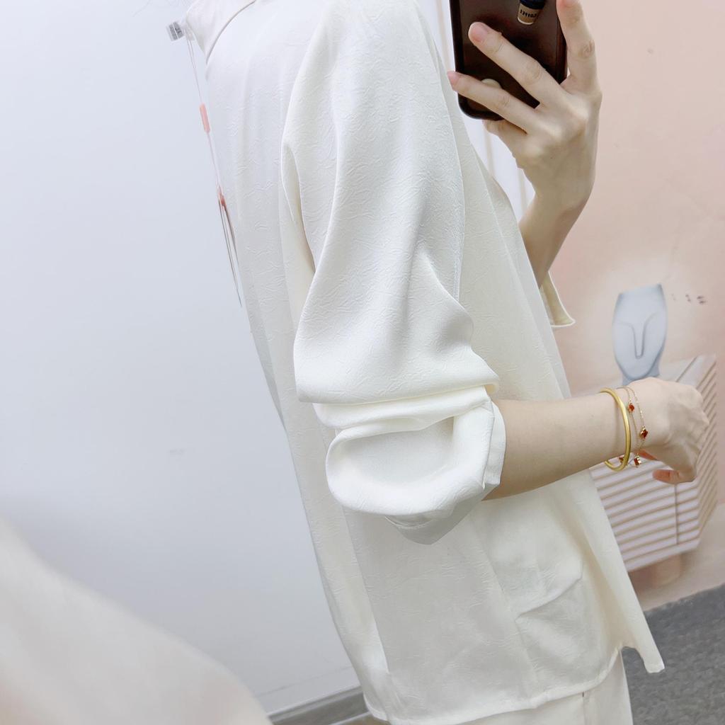 Spring 2026 Versatile Solid Color Long-Sleeve Pullover Top
