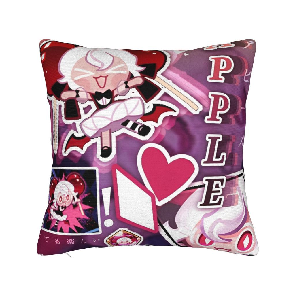 Decorative Pillowcase Cookie Run Kingdom Accessories Home  Throw Pillow Case Cover Square Multi-Size