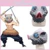 Authentic Demon Slayer Kimetsu No Yaiba Hashibira Inosuke Wild Boar Mask For Anime Fans