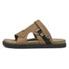 Large size sandals men's new summer trend non-slip cover feet two wearing slippers fashionable breathable casual one-word drag