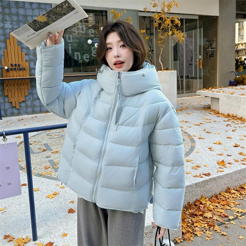 Huge Good-looking Relaxed Casual Style Hooded Puff Cotton-padded Coat Women's Winter New Versatile Warm Jacket
