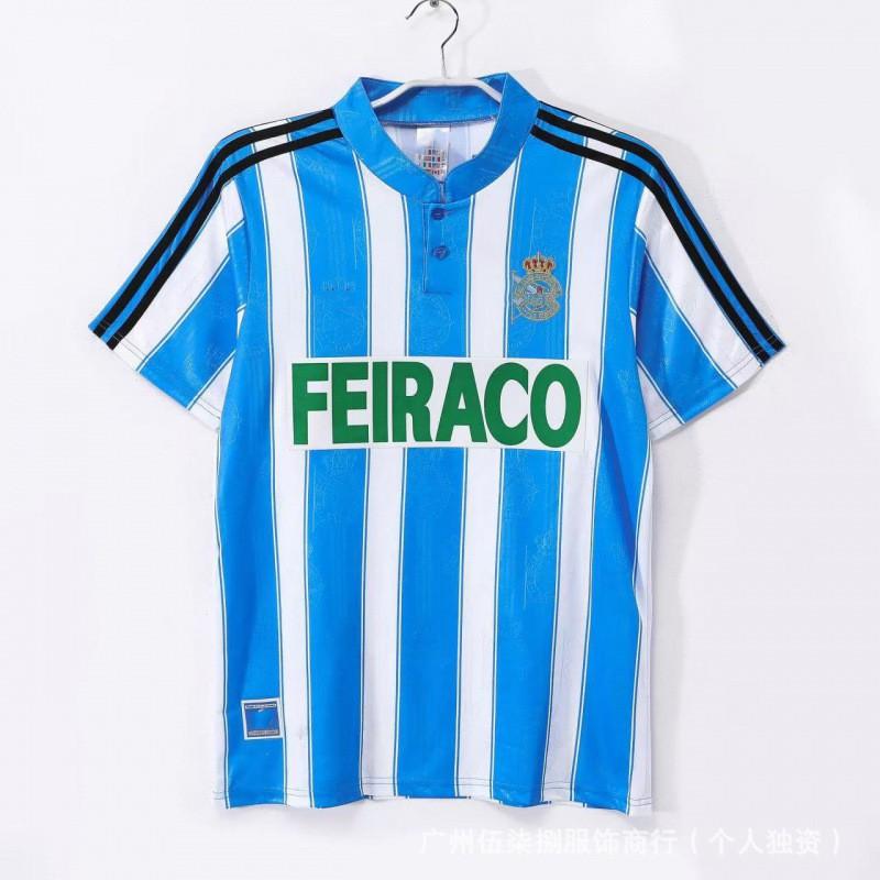 Klassiek Retro Voetbalshirt Korte Mouw Team Sport Training Kleding