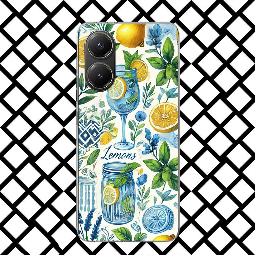 Summer Fruits Lemon Phone Case for Xiaomi Poco F7 Ultra X7 X6 X5 Pro X4 Gt M8 M7 Redmi 15 15C 13 13C 12 12C Soft Cover Fundas Po