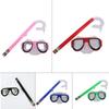 Kid Sized Diving Gear with Dry Tube Perfect for Snorkeling and Swimming