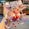 Miffy Rabbit Beaded Keychain Backpack Pendant Ornament Cute Phone Strap Lovely Cartoon Decorative Accessory Ideal Gift Toys
