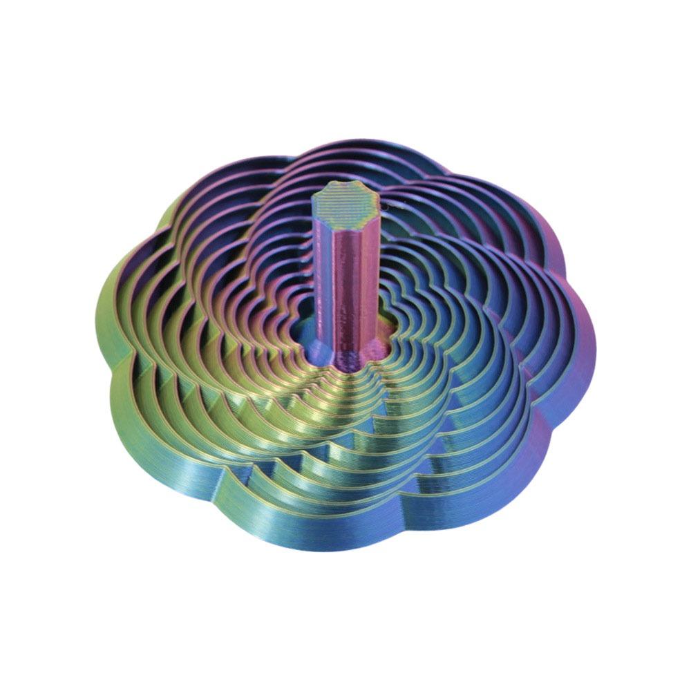

3D Printed Fractal Fidget Hexagon with Handles Desktop Decompression Toys for Office&School 01