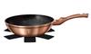 Granite Wok Frying Pan 28cm Berlinger Haus Rose Gold BH-1512