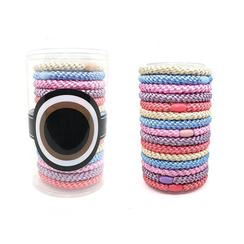 8/15Pcs Football Star'S Style Braided Hair Ties For Maintain Your Hairstyle During Exercise High Quality Female Hair Accessories