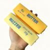 Juguete Blandito Simulación de Barra de Mantequilla Barra de Mantequilla Suave Juguete Fidget de Rebote Lento Juguete de Ventilación para Alivio del Estrés Descompresión para Adultos Regalo