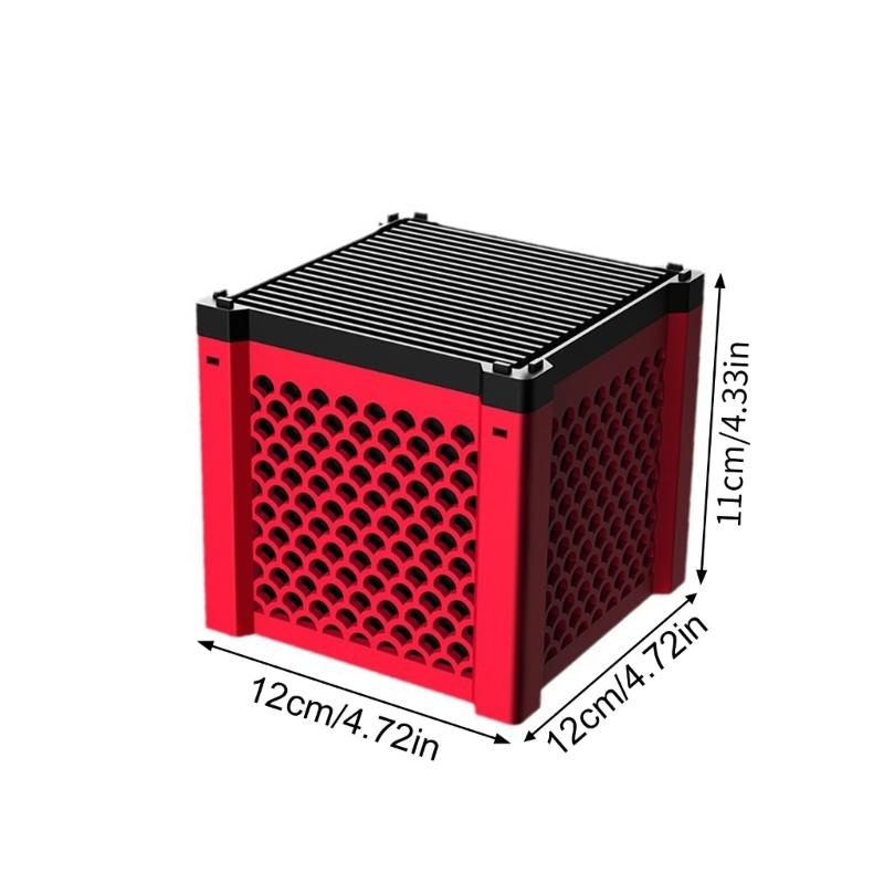 Reusable Aquariums Absorbent Carbon Cubes Odor Eliminating Filter Cubes for Aquariums Filters With Noises Reduction