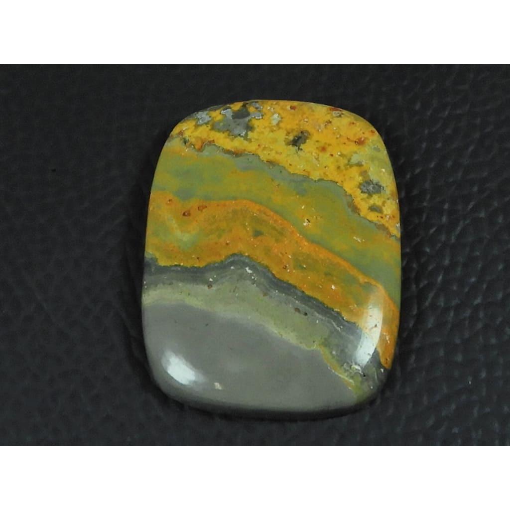 27X35X05MM Natural Bumble Bee Jasper Octagon Cabochon Loose Gemstone 54Cts. G-593