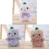 Cat Plush Keychain With Soft Pp Cotton Filling For Backpack Decor And Gift For All Ages