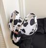 Women's Shoulder Bag with Cow Print Fashion Underarm Crossbody Purse