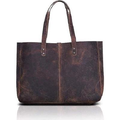 Axelväska i läder Tote för kvinnor Plånbok Satchel Resväska shopping Bär Messenger Mångsidig Handväska