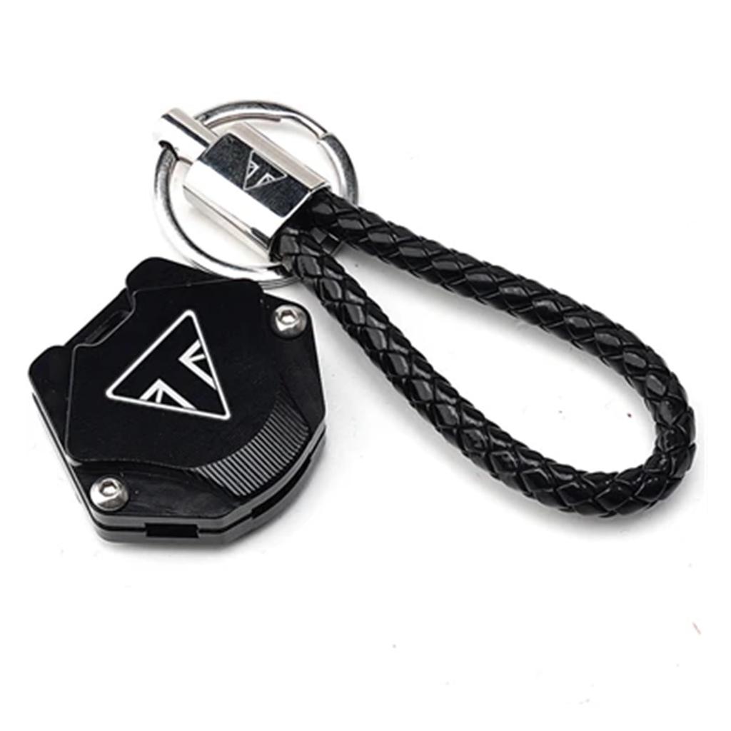 [JRink] Motorcycle Aluminum Alloy Key Cover for Triumph Tiger Sport 660 Trident 660 Tiger