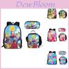 Fall Guys Printable Nylon School Bag Lunch Box Pencil Case Combo For Kids And Teens