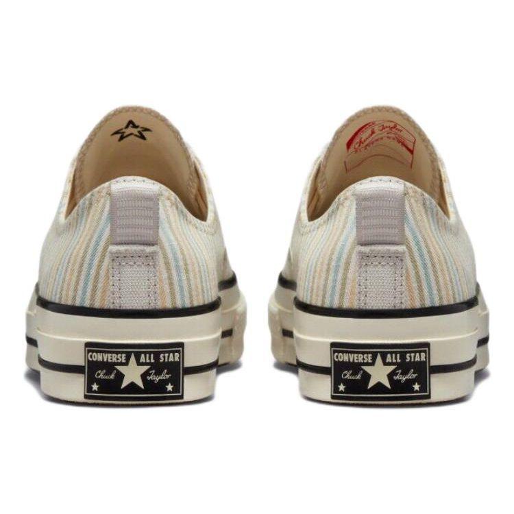 Converse Chuck 70 Low Pecan Stripes Unisex Sneakers Multi-Color Beige A02293C