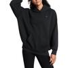 Under Armour Icon Pullover Fleece Training Long Sleeve Sweatshirt Women sweatshirt Black 1386485-001