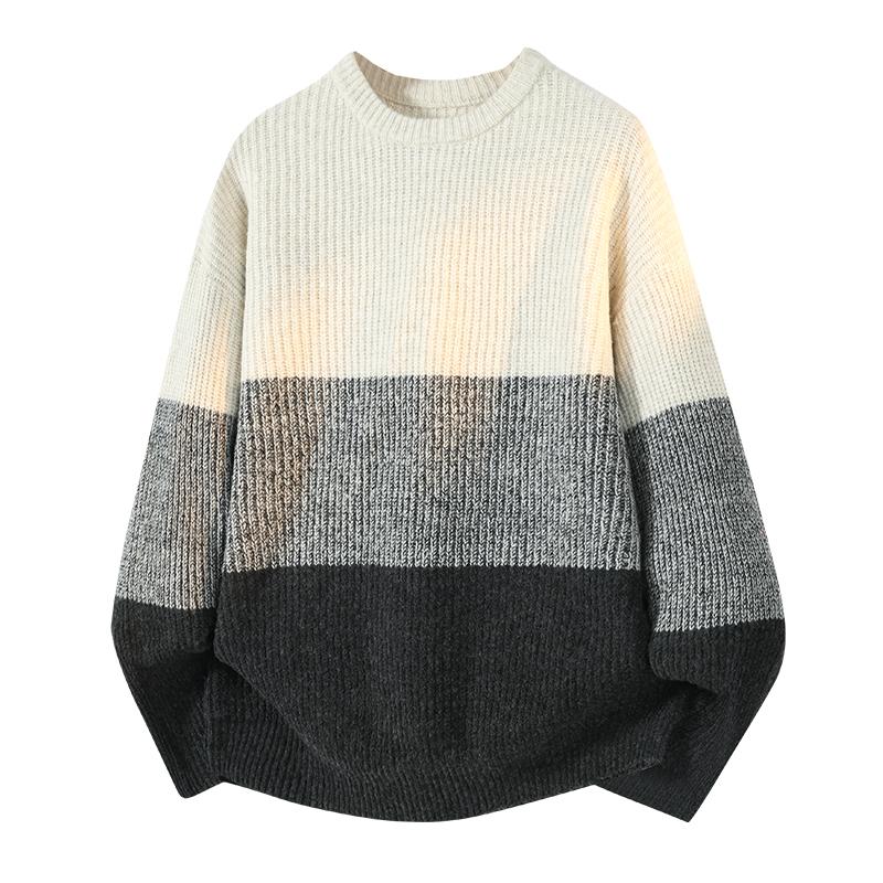 Autumn And Winter Sweaters For Men's Couples, Loose And Casual Men's Knitted Sweaters, Men's Long Sleeved Knitted Sweaters