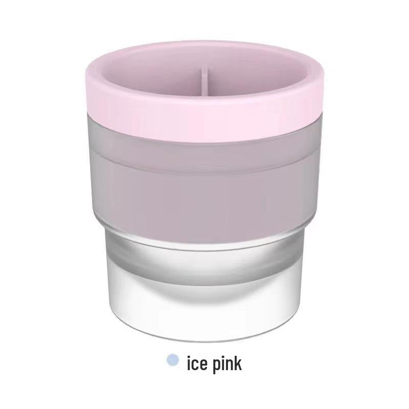 Ice Maker Silicone Mold for Large Whiskey Ice Balls and Cubes