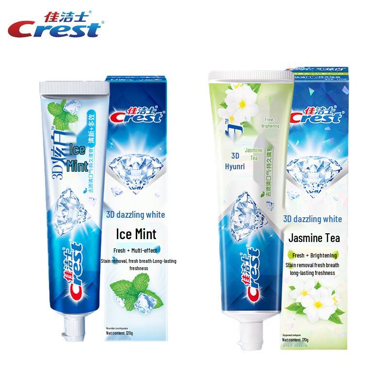 Crest 3D White Toothpaste Combo Pack