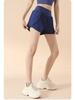 Women's 2025 High-Waisted Sports Shorts with Pockets - Hip-Lifting, Anti-Exposure, Loose Fit for Running & Yoga