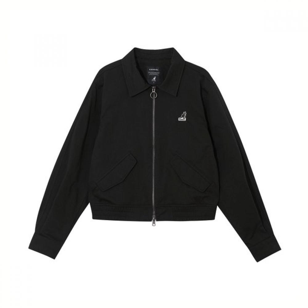 

Kangol Women S Retrocore blouSon Jacket Black Krewjk85490 L