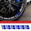 DIY Reflective Jeep Car Wheel Rim Stickers Waterproof Hub Decals for Renegade Wrangler JK Grand Cherokee Car Decor Accessories ALP1