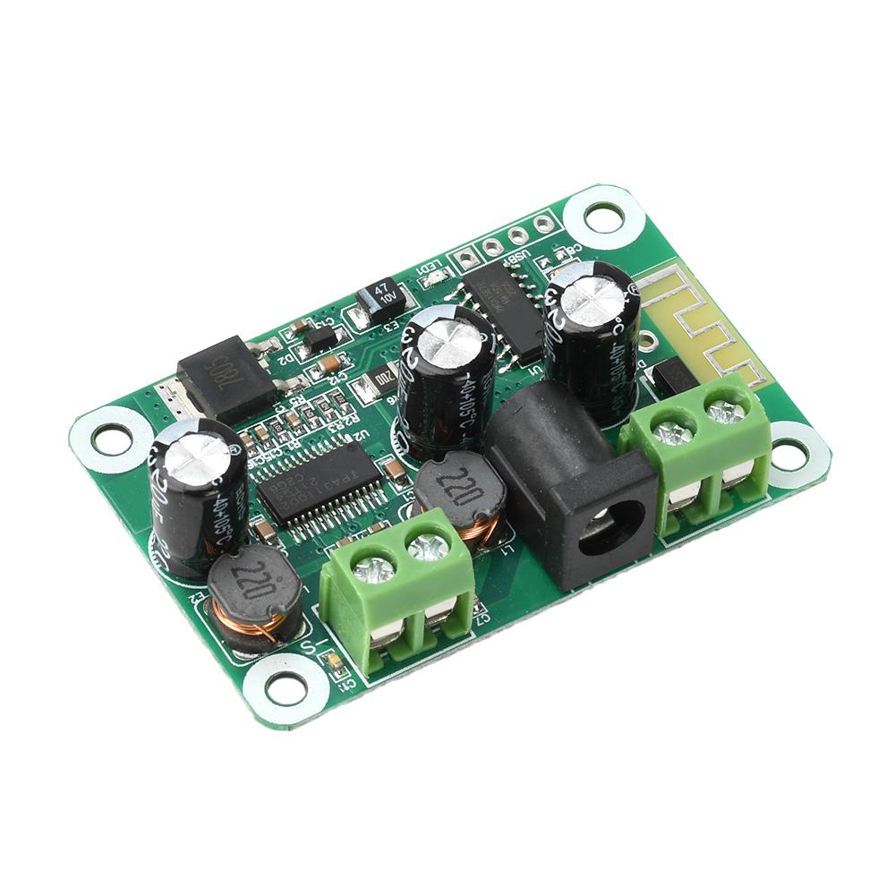 DC 9-25V TPA3110 30W Bluetooth Amplifier Board Single Channel 30W Supports TWS Dual Stereo Audio Power Amplifier Board