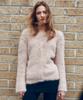Citta Soft Fur Round Knit Cardigan_Ctk244(Pink)