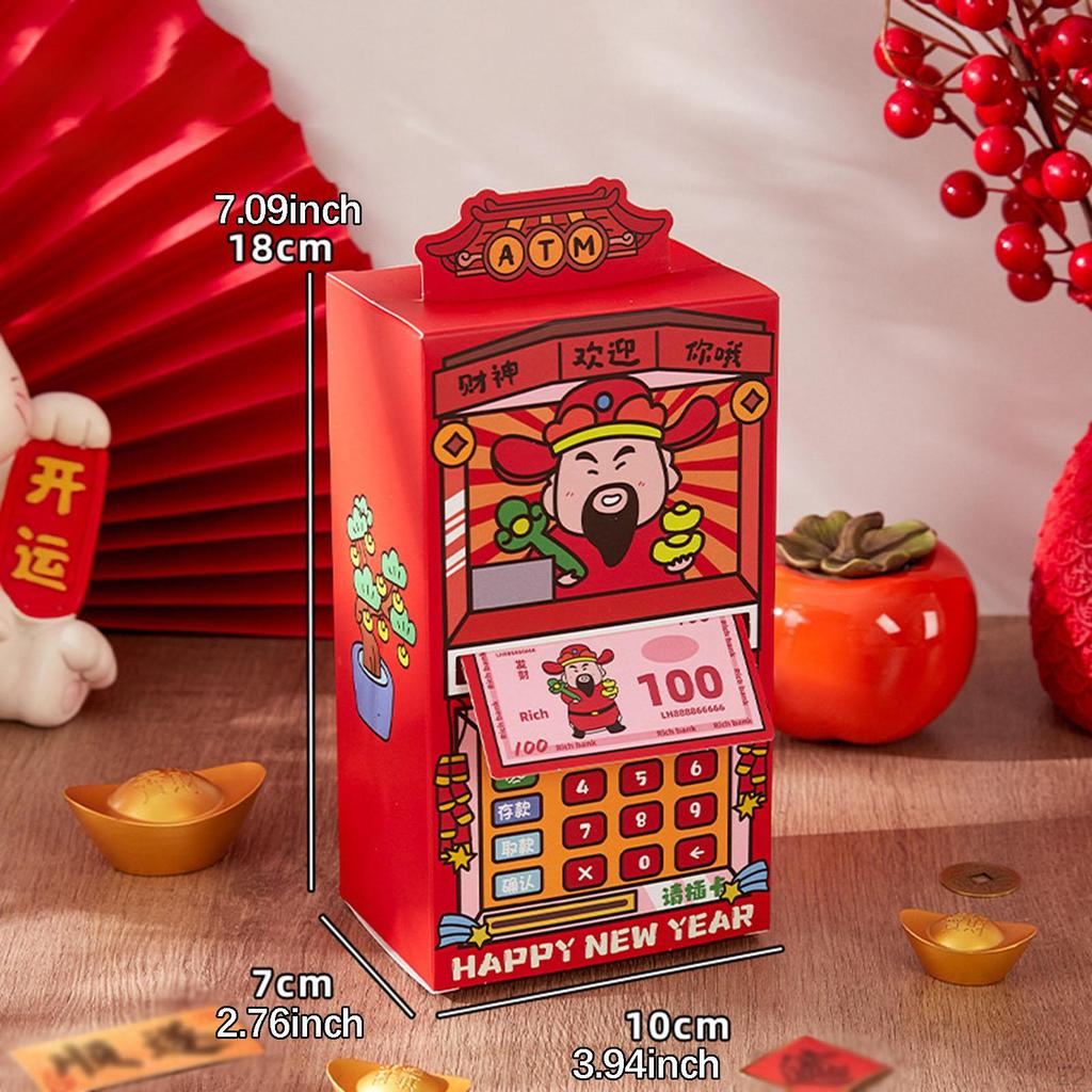 Chinese Year Envelope Cartoon Horse Money Hongbao Party Favors Red Pocket for