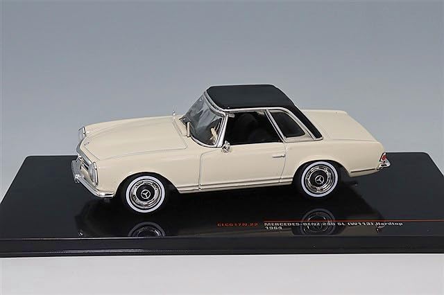 Ixo 1/43 Mercedes-Benz 230SL (W113) 1964 Hardtop Cream