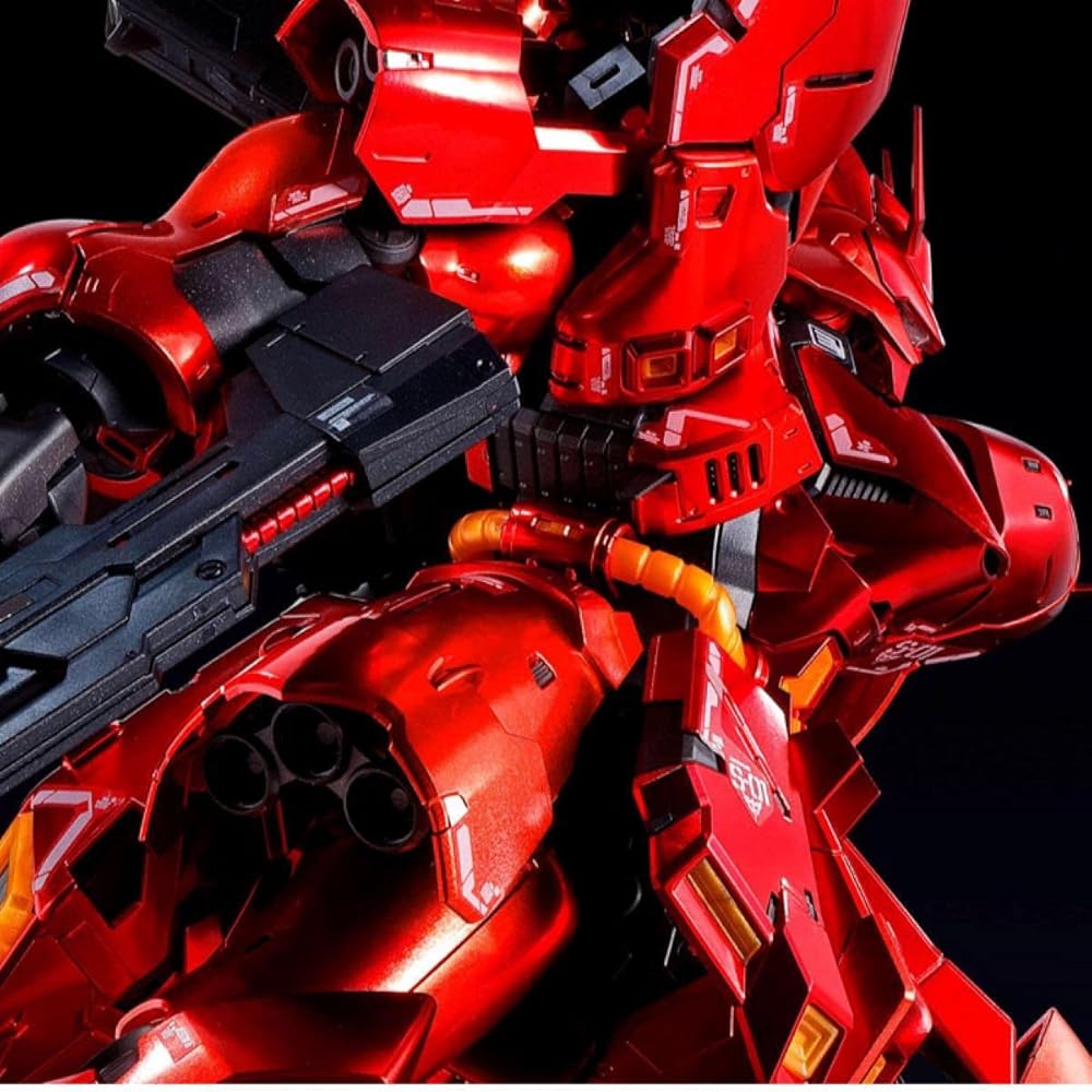 RG Mobile Suit Gundam 1/144 Sazabi Special Coating Model Kit Plastic Assembly Toy