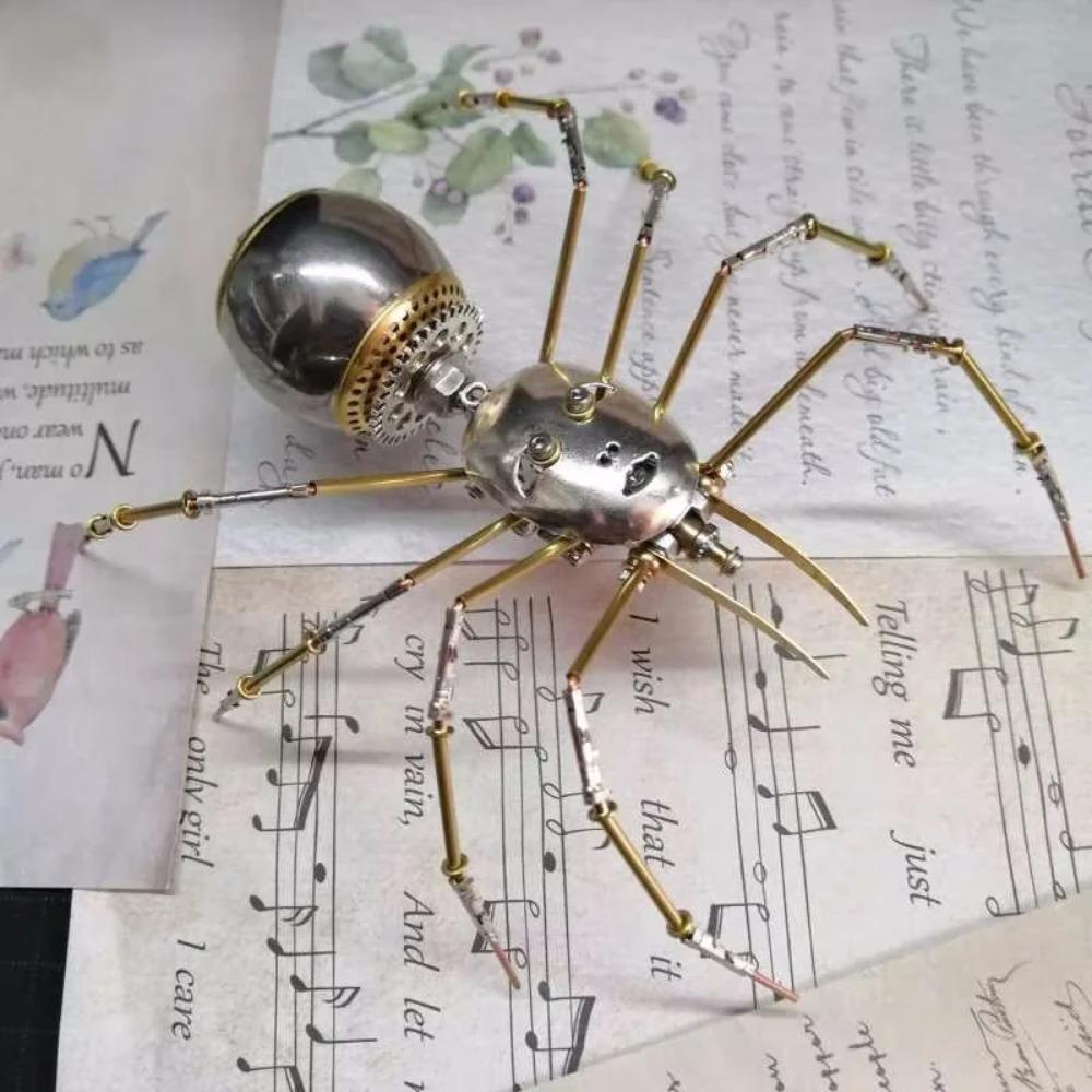 DIY 3D-Puzzle Biene Steampunk Mechanische Insekten Metallmontage Spinne / Skorpion / Ameise Modellbausätze Ornamente Modelle zum Zusammenbauen Spielzeug