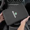Car Armrest Box Pad Suede Handrail Increase Height Mat For Skoda Octavia A5 Mk3 Fabia Kamiq Kodiaq Karoq Rapid Yeti Superb ScalaTN3