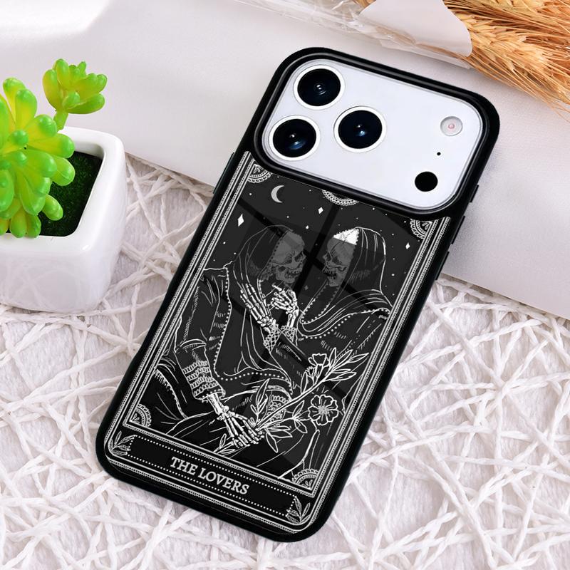 Tarot Card The Hermit Shockproof Phone Case for iPhone 17 Air 16e 15 11 12 14 13 Pro Max Cover Coque