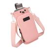 Portable Crossbody Bag For Phone and Water Bottle Outdoor Hiking Cycling Gym Commute Adjustable Drawstring Pouch